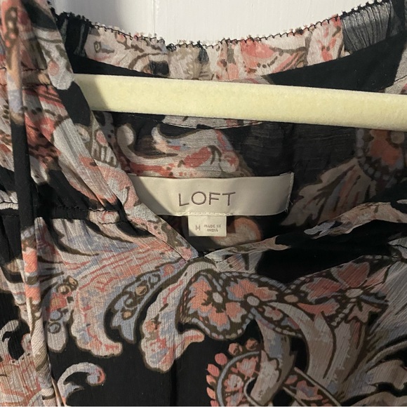 LOFT Floral Shift Dress - Picture 3 of 6